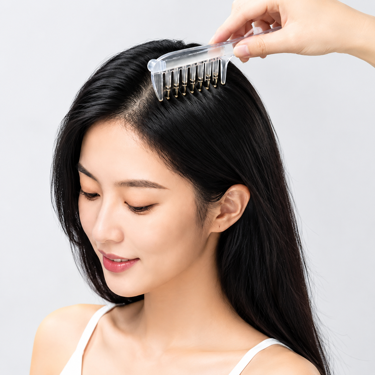 2 in 1 Scalp Massage & Hair Care Combo