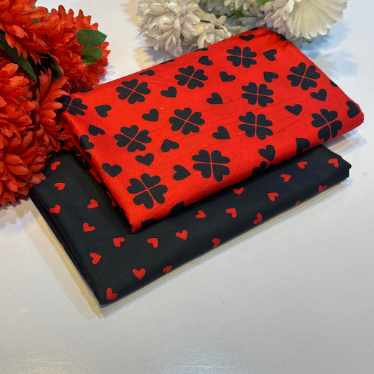 POLO COTTON PRINTED 2PC [ SALE OFFER ] PC-17