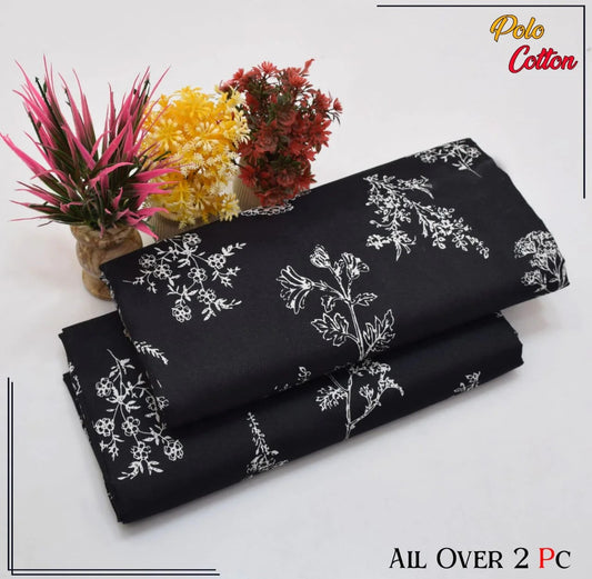 POLO COTTON PRINTED 2PC [ SALE OFFER ] PC-19