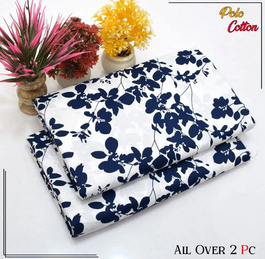POLO COTTON PRINTED 2PC [ SALE OFFER ] PC-22