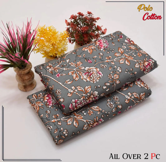 POLO COTTON PRINTED 2PC [ SALE OFFER ] PC-23