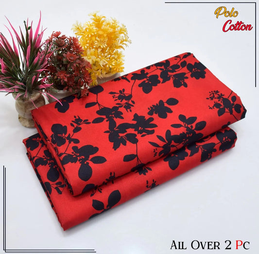 POLO COTTON PRINTED 2PC [ SALE OFFER ] PC-27