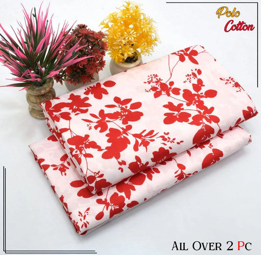 POLO COTTON PRINTED 2PC [ SALE OFFER ] PC-47