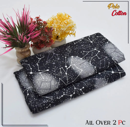 POLO COTTON PRINTED 2PC [ SALE OFFER ] PC-49