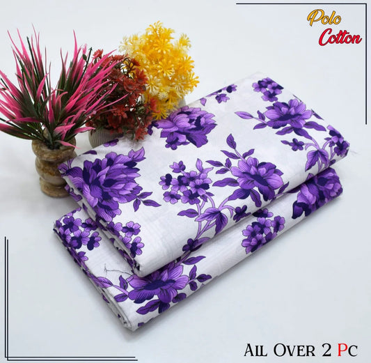 POLO COTTON PRINTED 2PC [ SALE OFFER ] PC-53