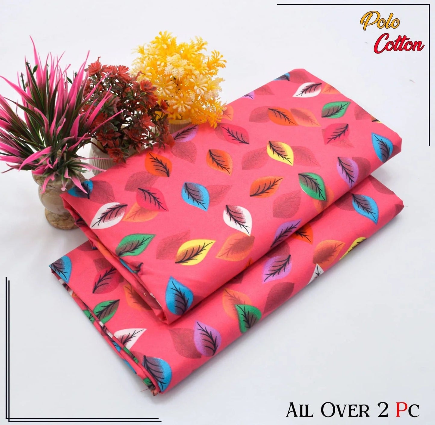 POLO COTTON PRINTED 2PC [ SALE OFFER ] PC-54