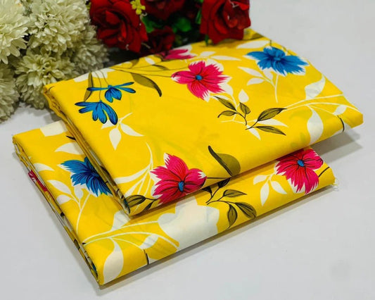 POLO COTTON PRINTED 2PC [ SALE OFFER ] PC-55