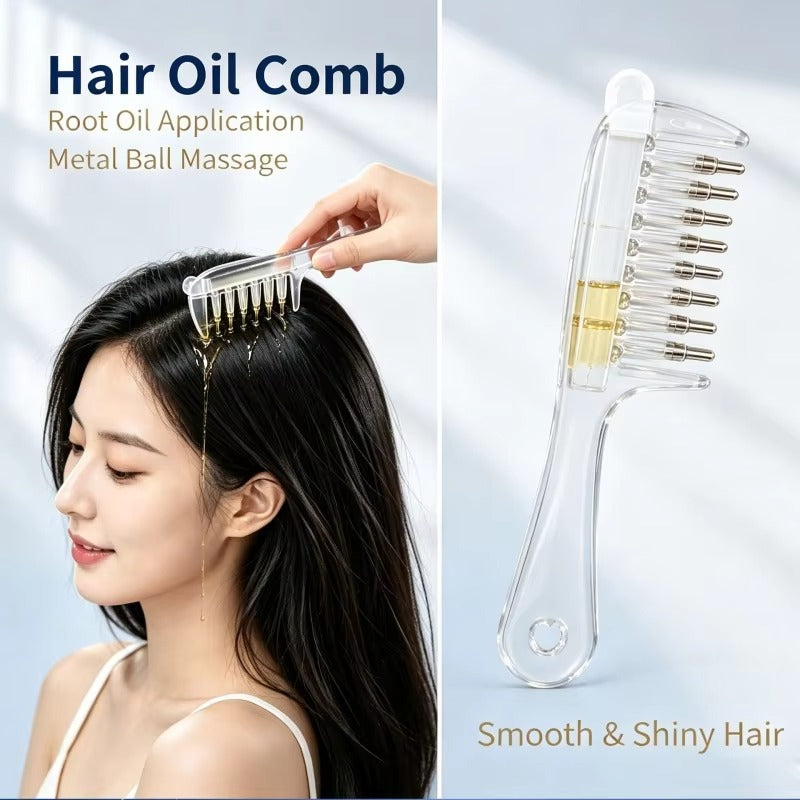 2 in 1 Scalp Massage & Hair Care Combo