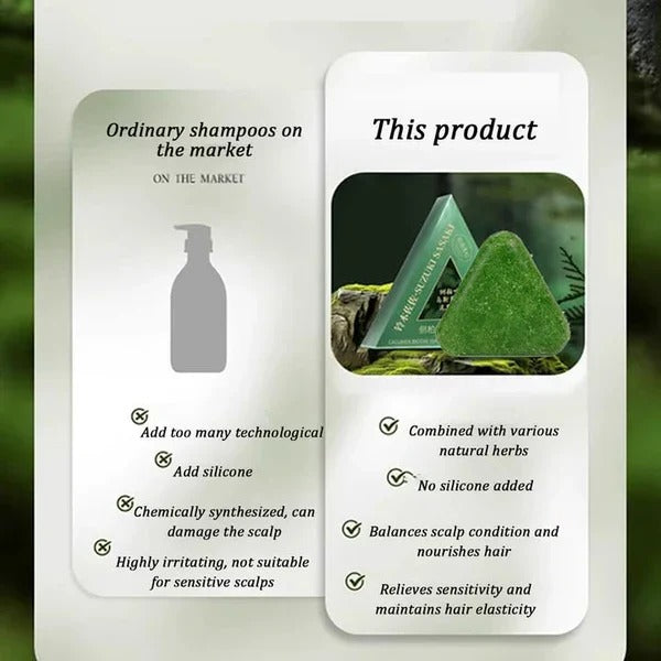 Seven Green Shampoo Bar ( BUY 1 GET 1 FREE )