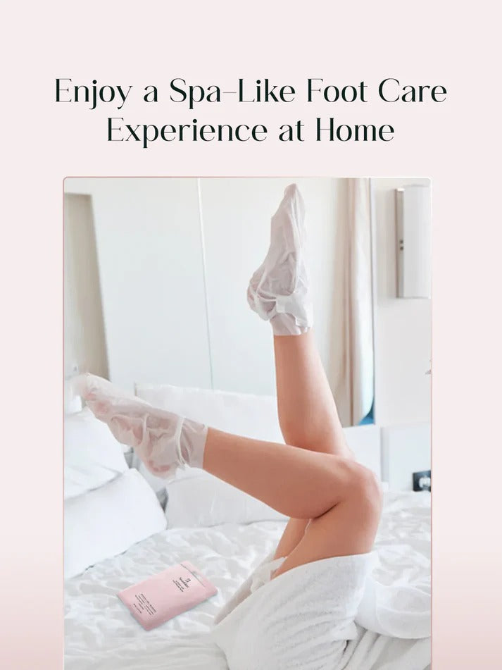 GLYCOLIC AND NIACINAMIDE FOOT PEELING MASK